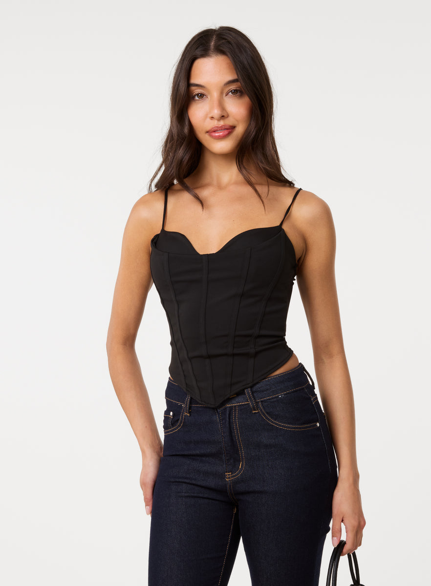 トップス Biraku bustier tops (Black) PV6153-BLACK-0056_1200x1200.