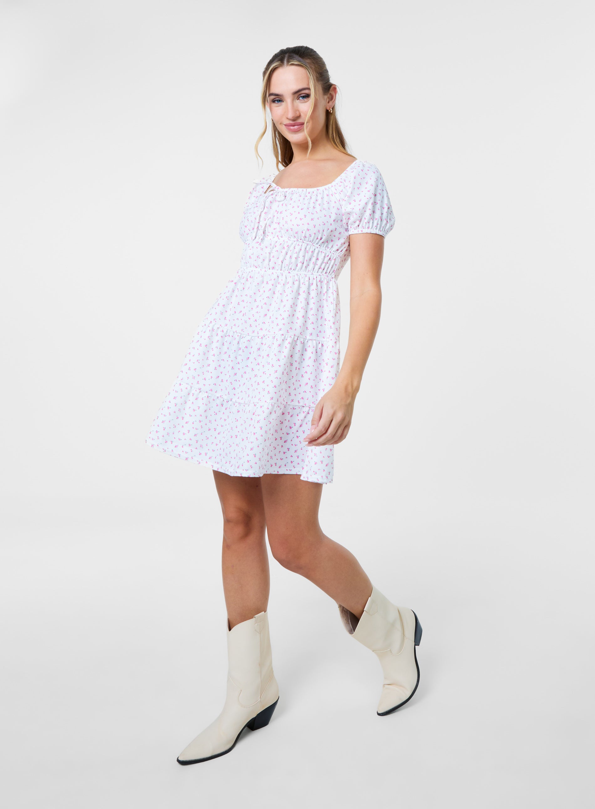 ワンピース PINKO Woman Dress Pink 100604Y3LE Y25 PINKO Women's Rose Dress - Elegant & Comfortable