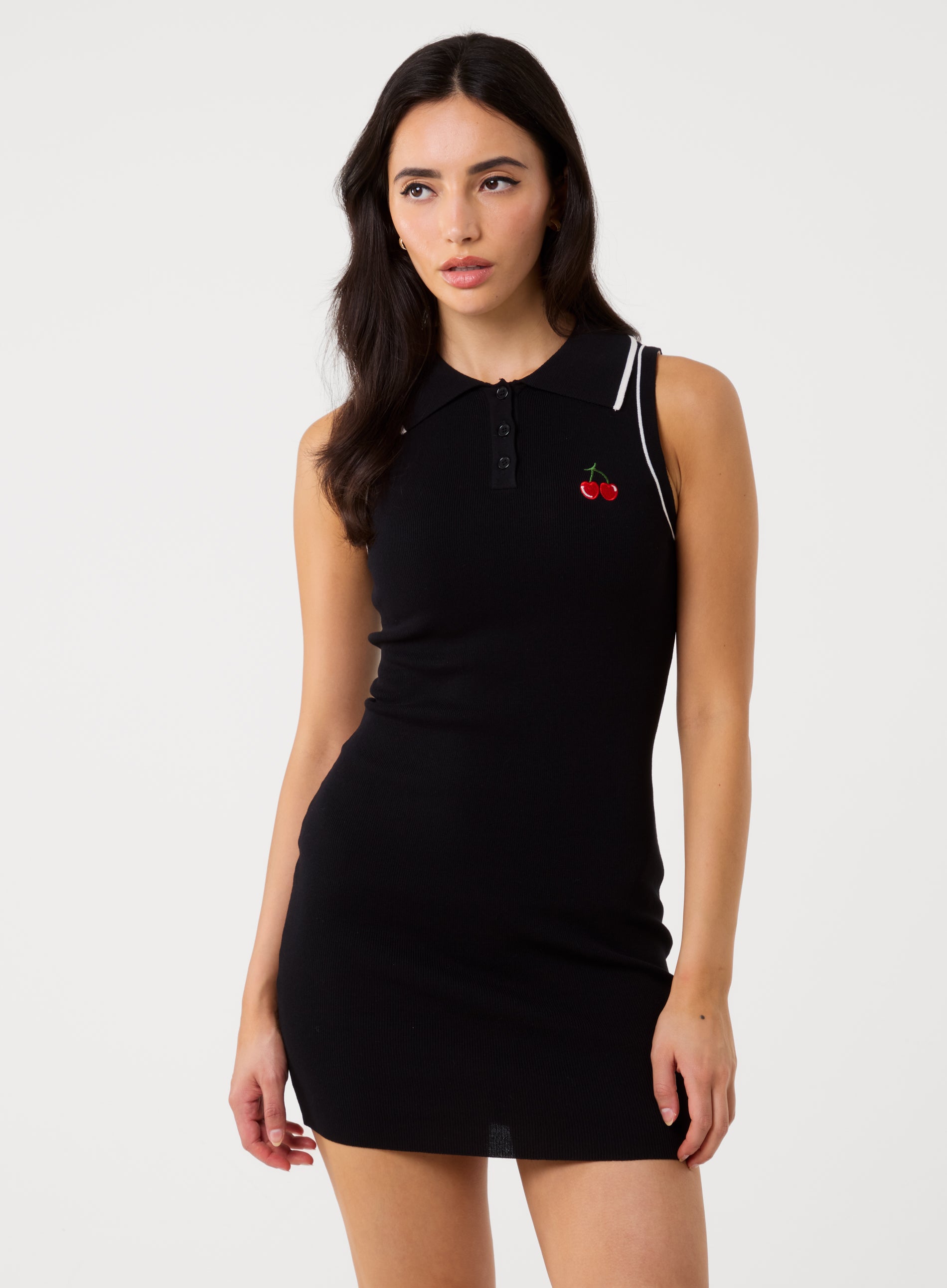Tennis Cherry Dress | Pink Vanilla